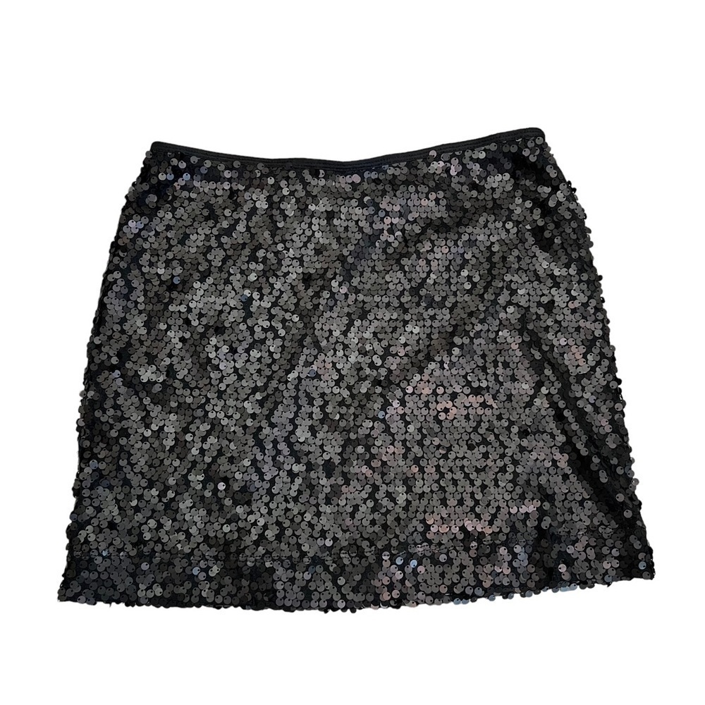 32- Express Black Sequin Skirt  Size XS